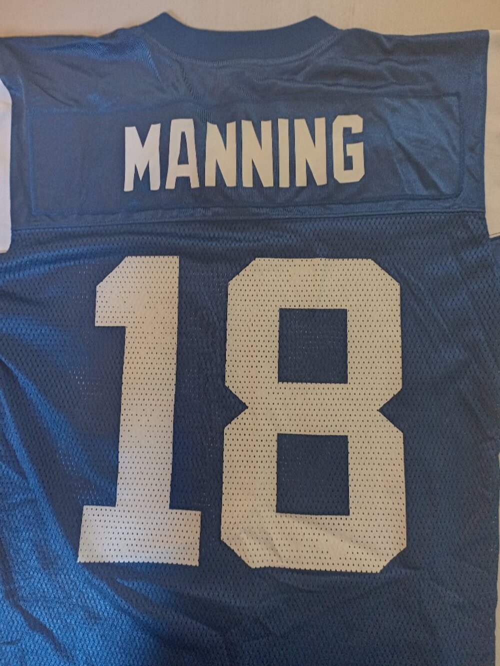 Vintage Reebok Peyton Manning Indianapolis Colts NFL Football Jersey Adult Small